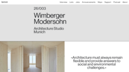 WIMBERGER MODERSOHN ARCHITEKTUR